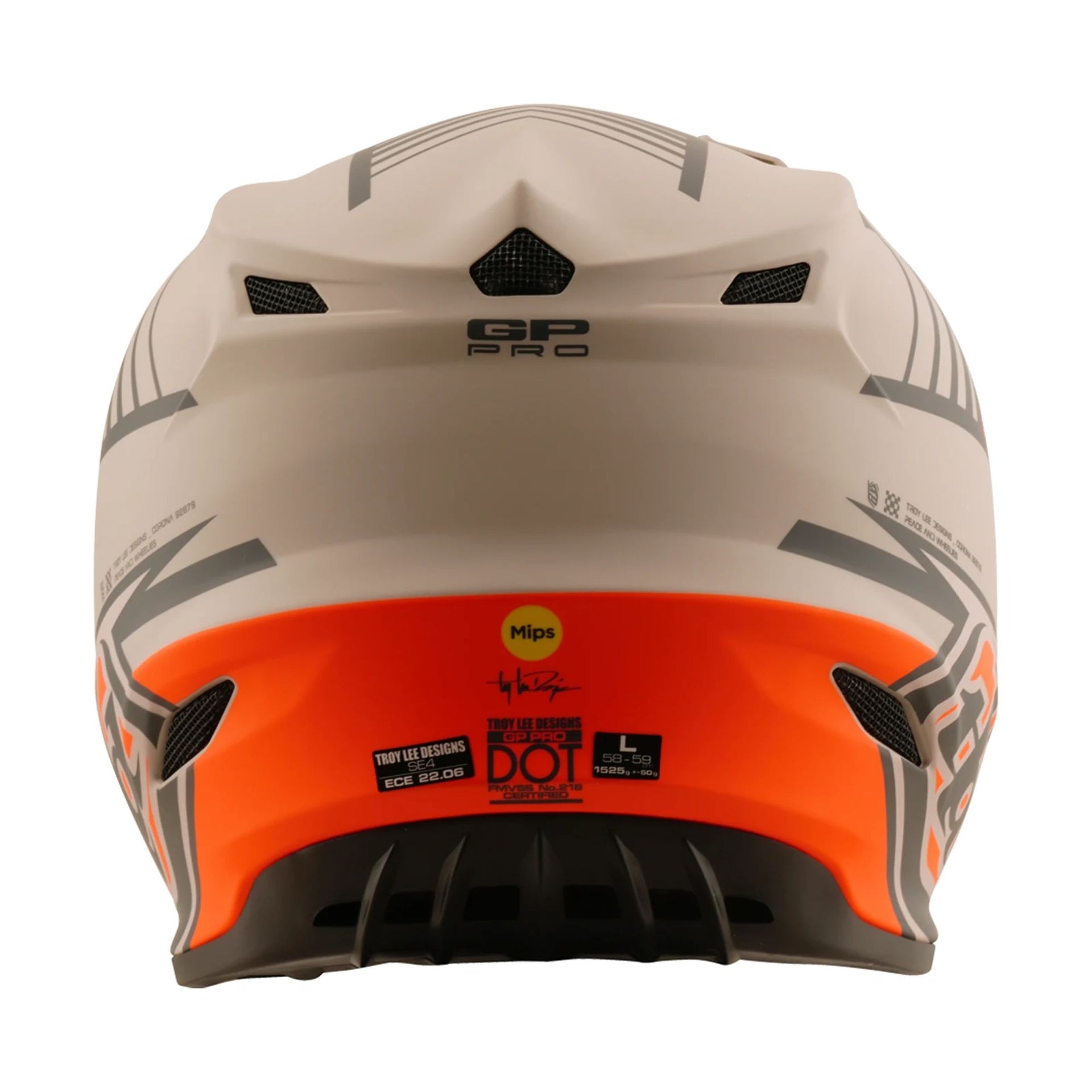 Gp Pro Helmet; Segment Taupe